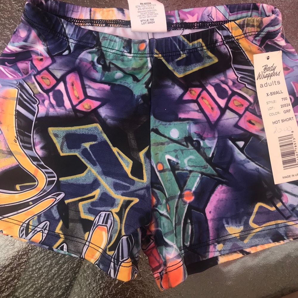 NWT ! Capezio dance shorts